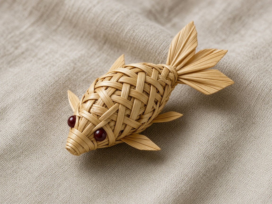 Palm leaf goldfish
